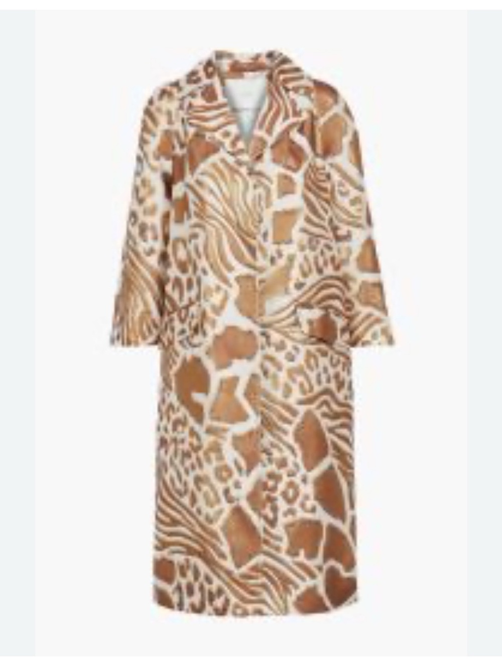 NWT Adam Lippes Metallic
Jacquard Opera Coat Mixed
Animal Print Seema Patel AJLT
